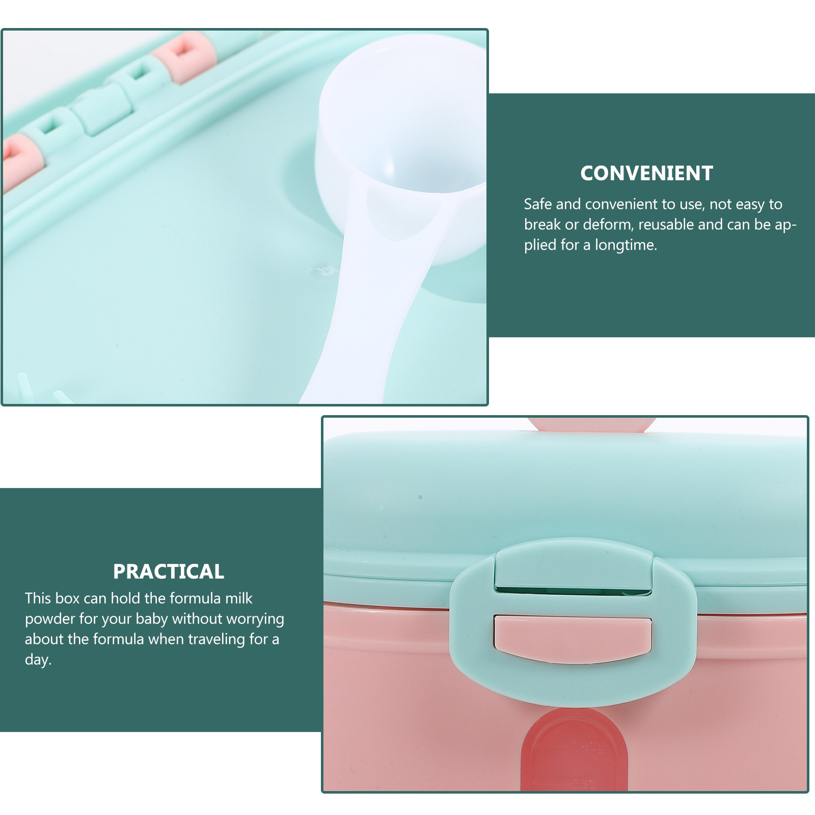 Portable Infant Formula Dispen - Food Storage Baby recension och pris