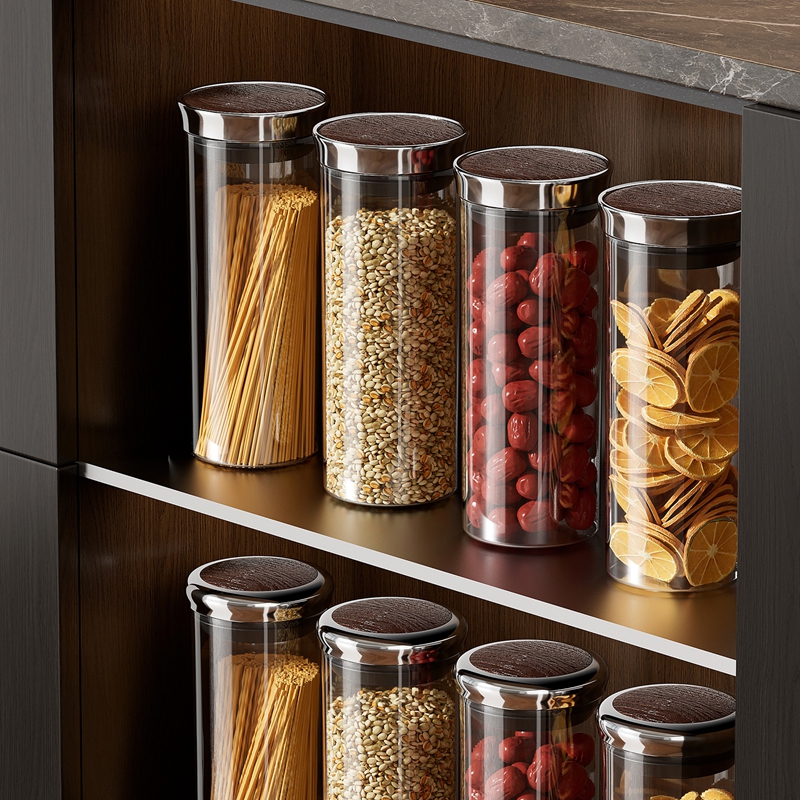 UFORU Clear Airtight Food Stor - Airtight Cereal Jar recension och pris