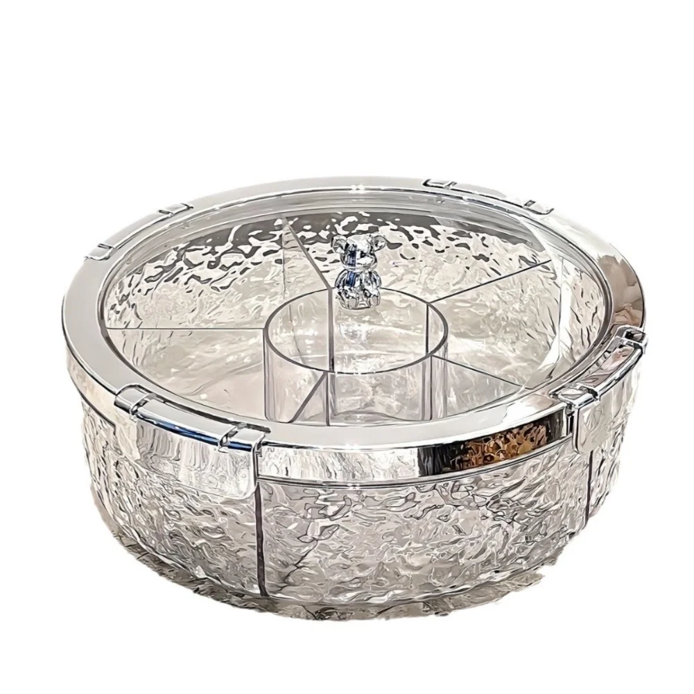 Acrylic Crystal-Cut Food Stora - Food Storage With Dividers recension och pris
