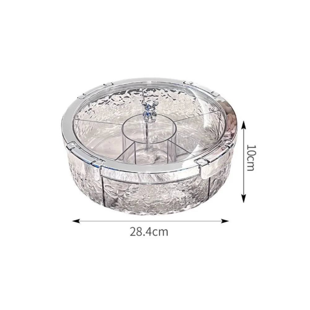 Acrylic Crystal-Cut Food Stora - Food Storage With Dividers recension och pris