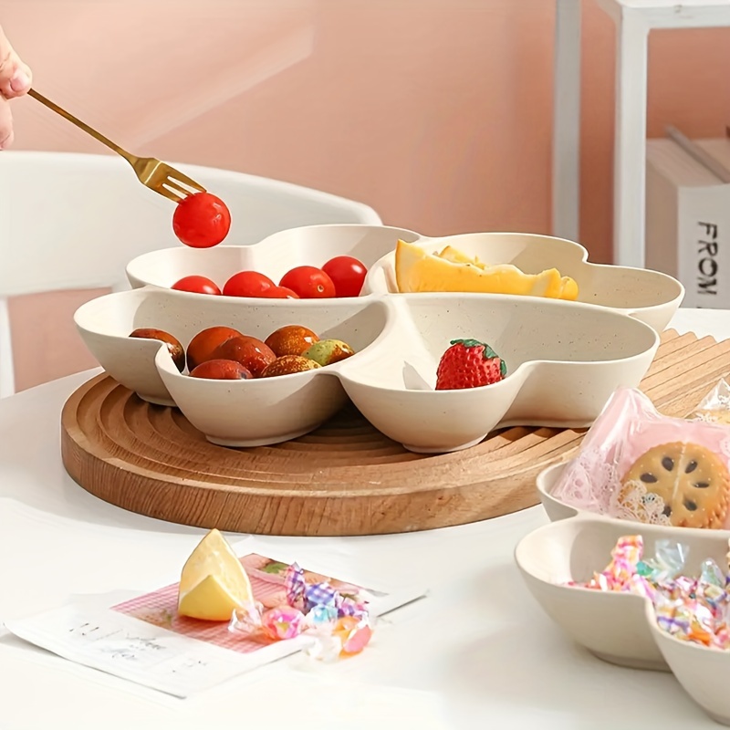 Heart Shaped Fruit Platter Cre - Food Storage With Dividers recension och pris