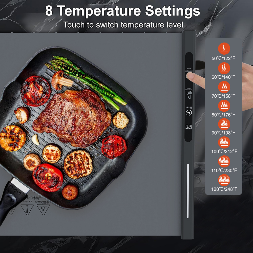 Electric Food Warmer Plate Fol - Food Storage Warmer recension och pris