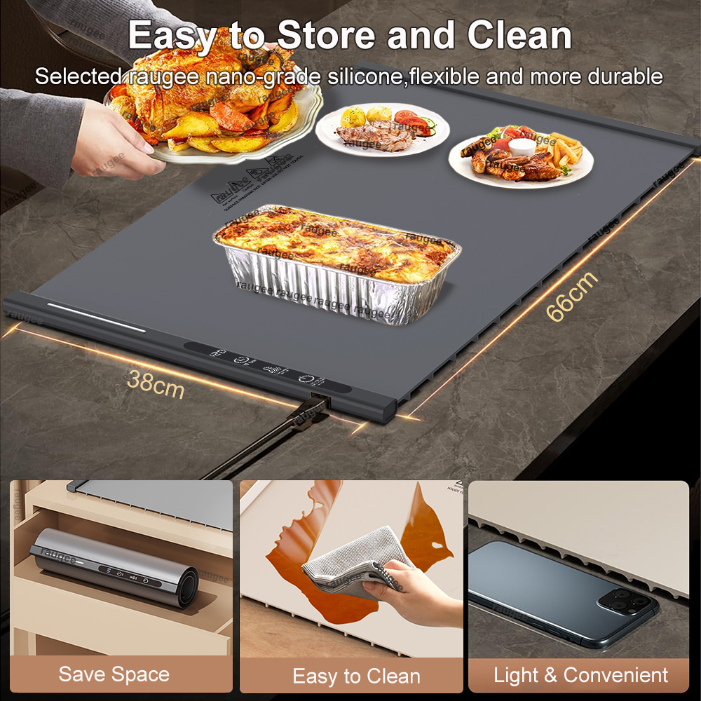 Electric Food Warmer Plate Fol - Food Storage Warmer recension och pris