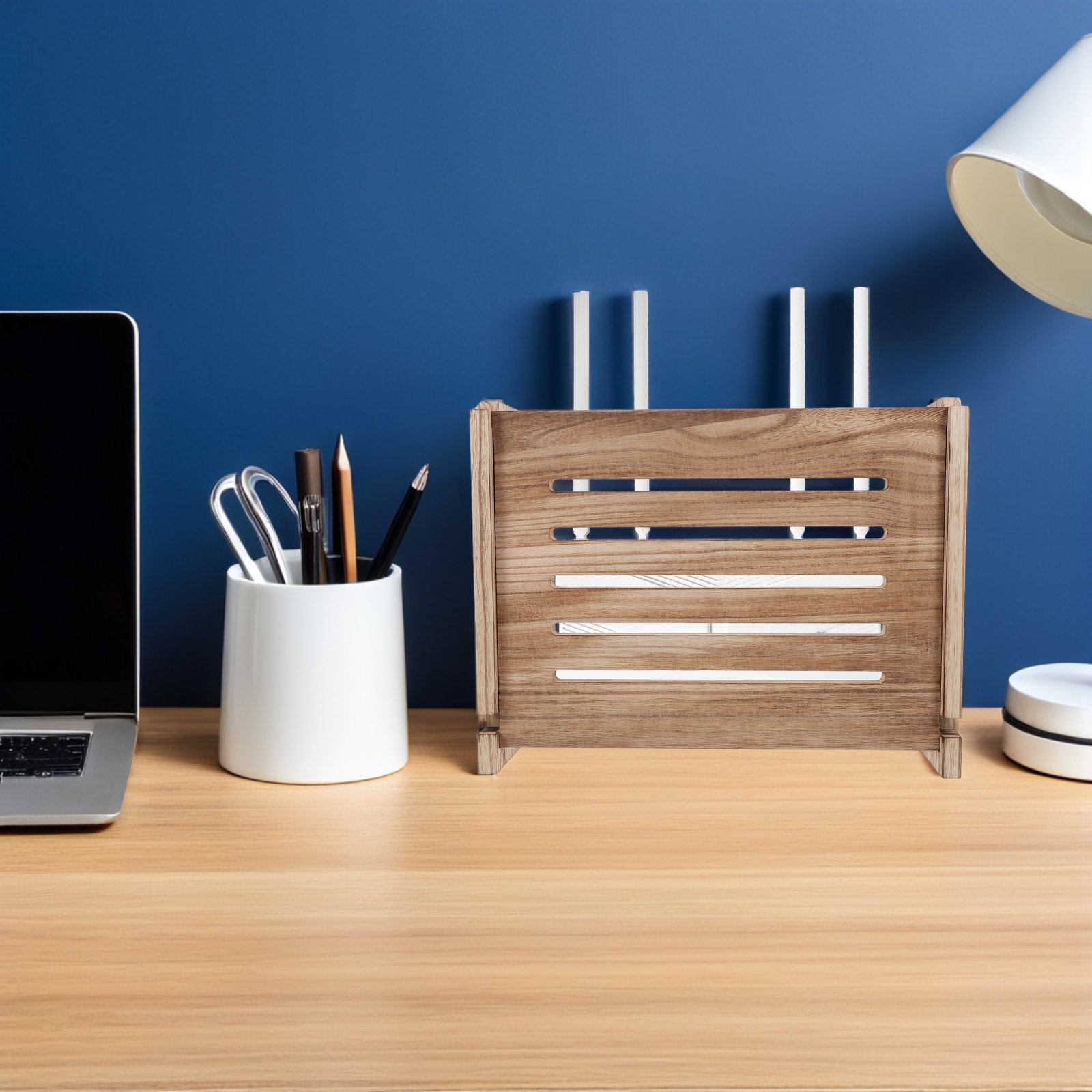 Wooden Wall Mounted Router Sto - Food Storage And Organizer recension och pris