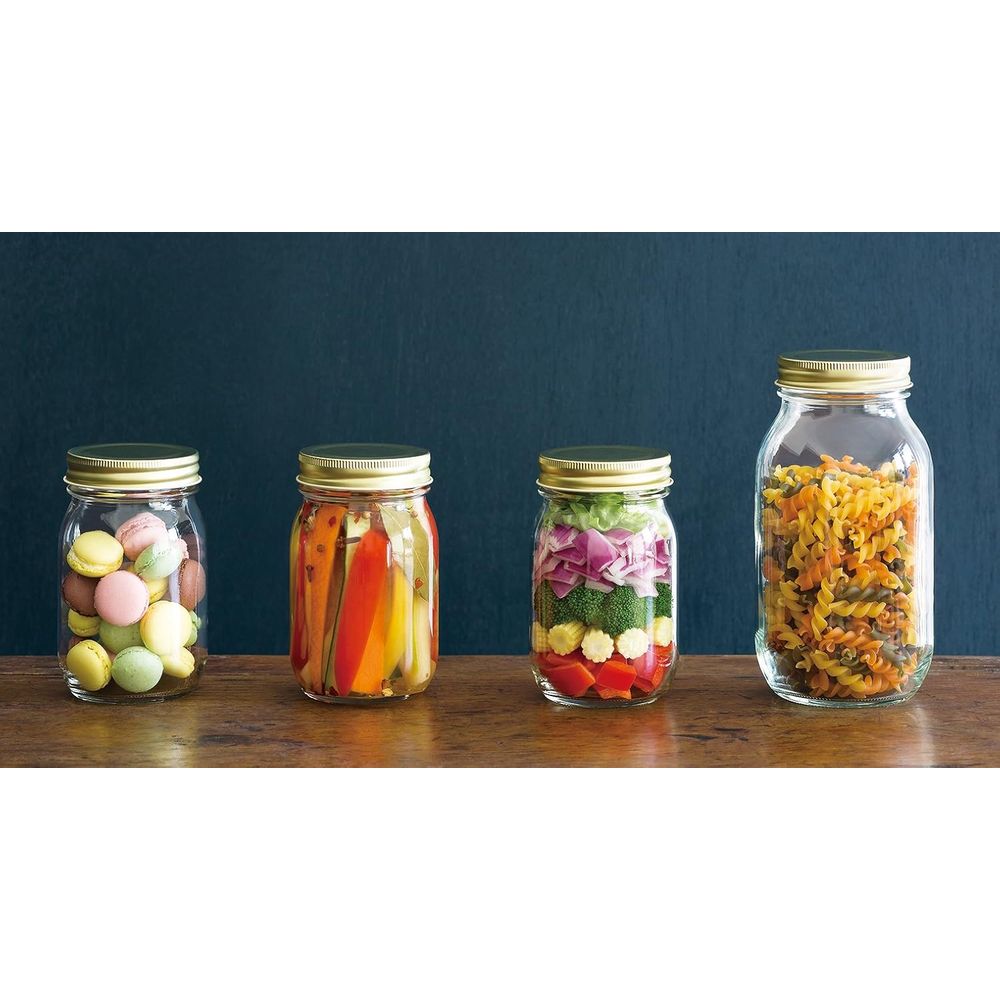 Double-Lid Storage Bottle Set  - Food Storage For Long Term recension och pris