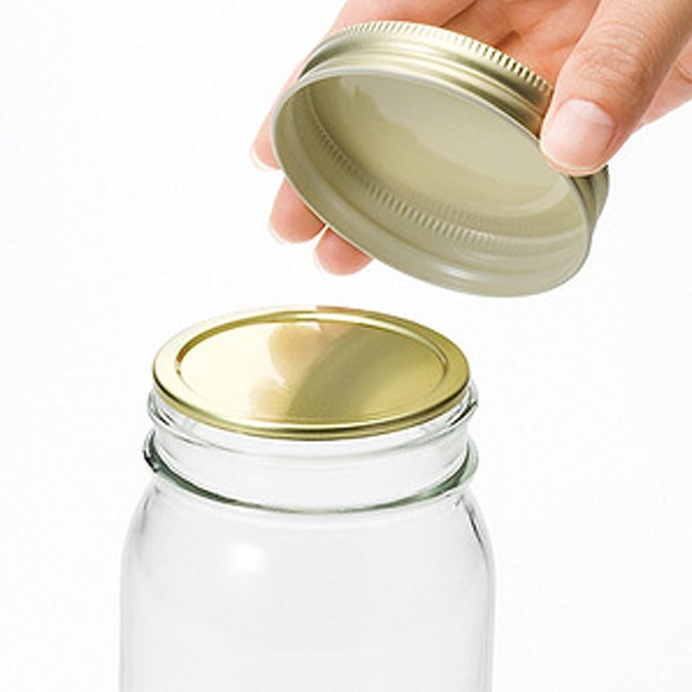 Double-Lid Storage Bottle Set  - Food Storage For Long Term recension och pris