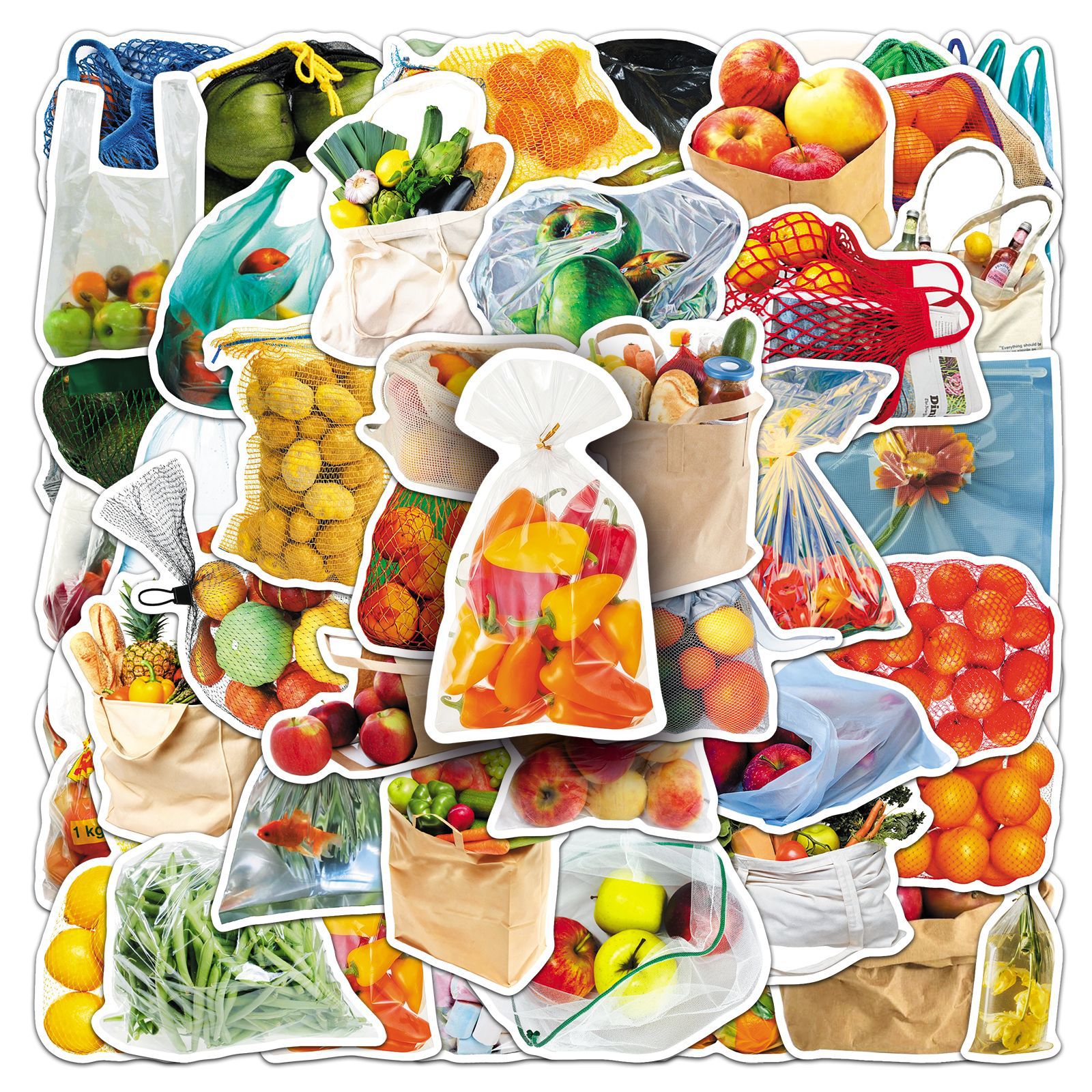 50PCS Bagged Food Realistic Ve - Food Storage In Cabinets recension och pris
