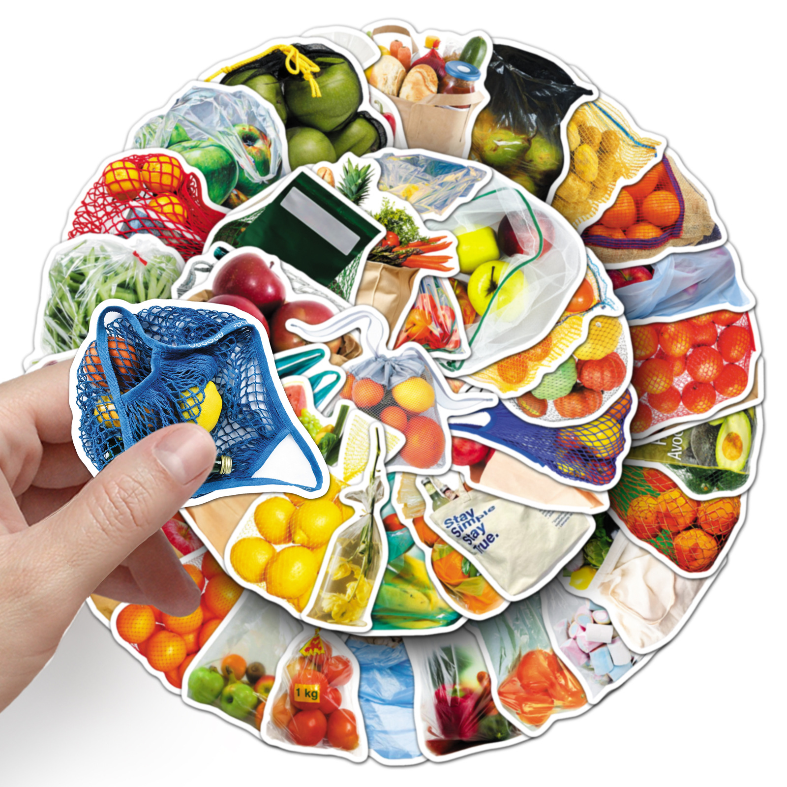 50PCS Bagged Food Realistic Ve - Food Storage In Cabinets recension och pris