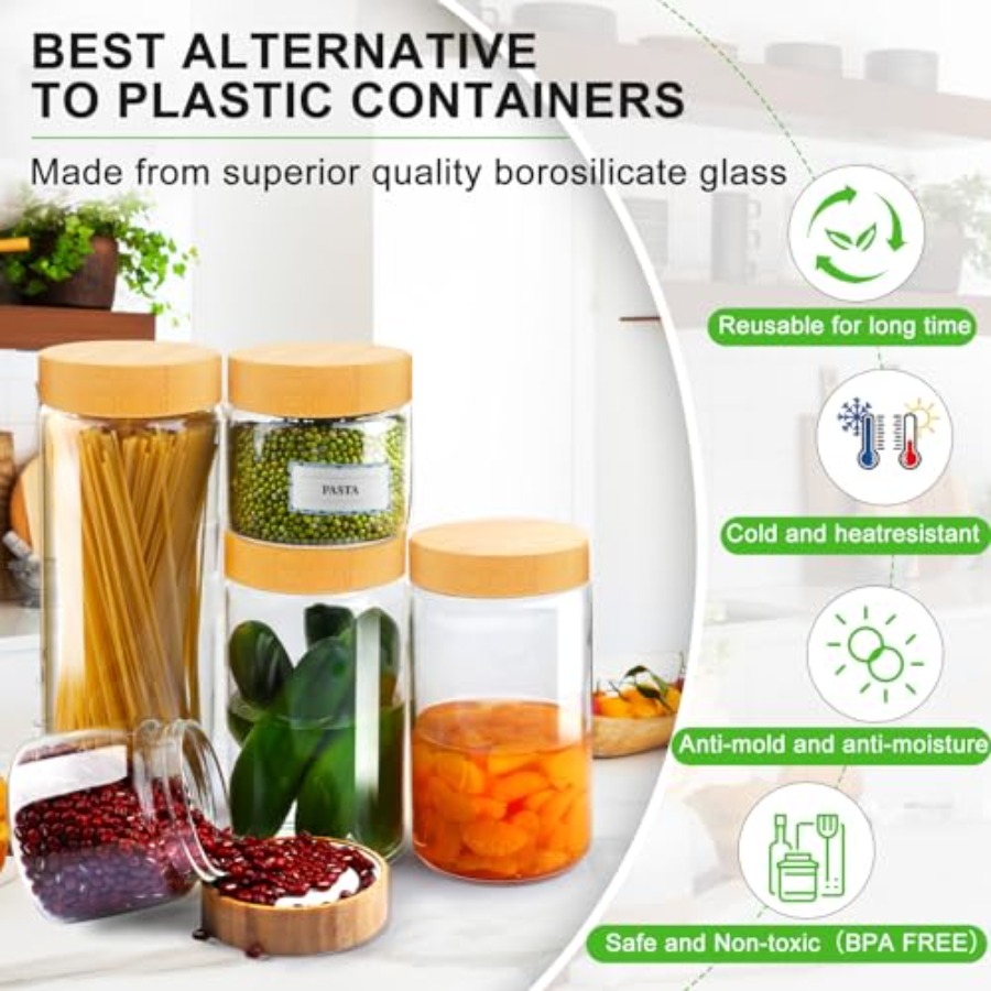 Curated Picks Airtight Glass J - Airtight Cereal Jar recension och pris