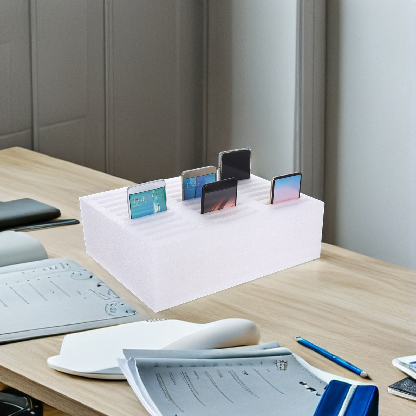 30 Grid Foam Phone Storage Box - Food Storage And Organizer recension och pris