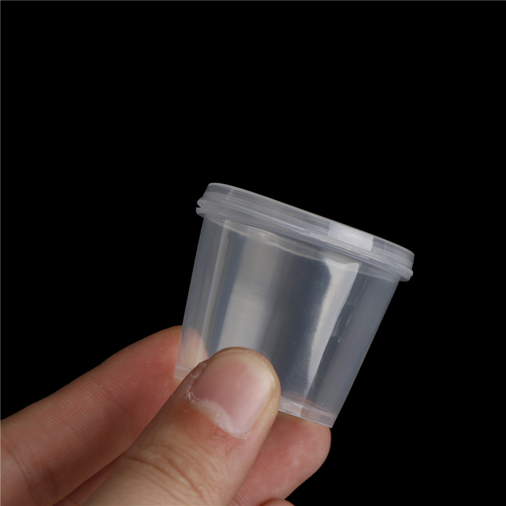 Hot 100Pcs Small Plastic Dispo - Food Storage Hot Box recension och pris