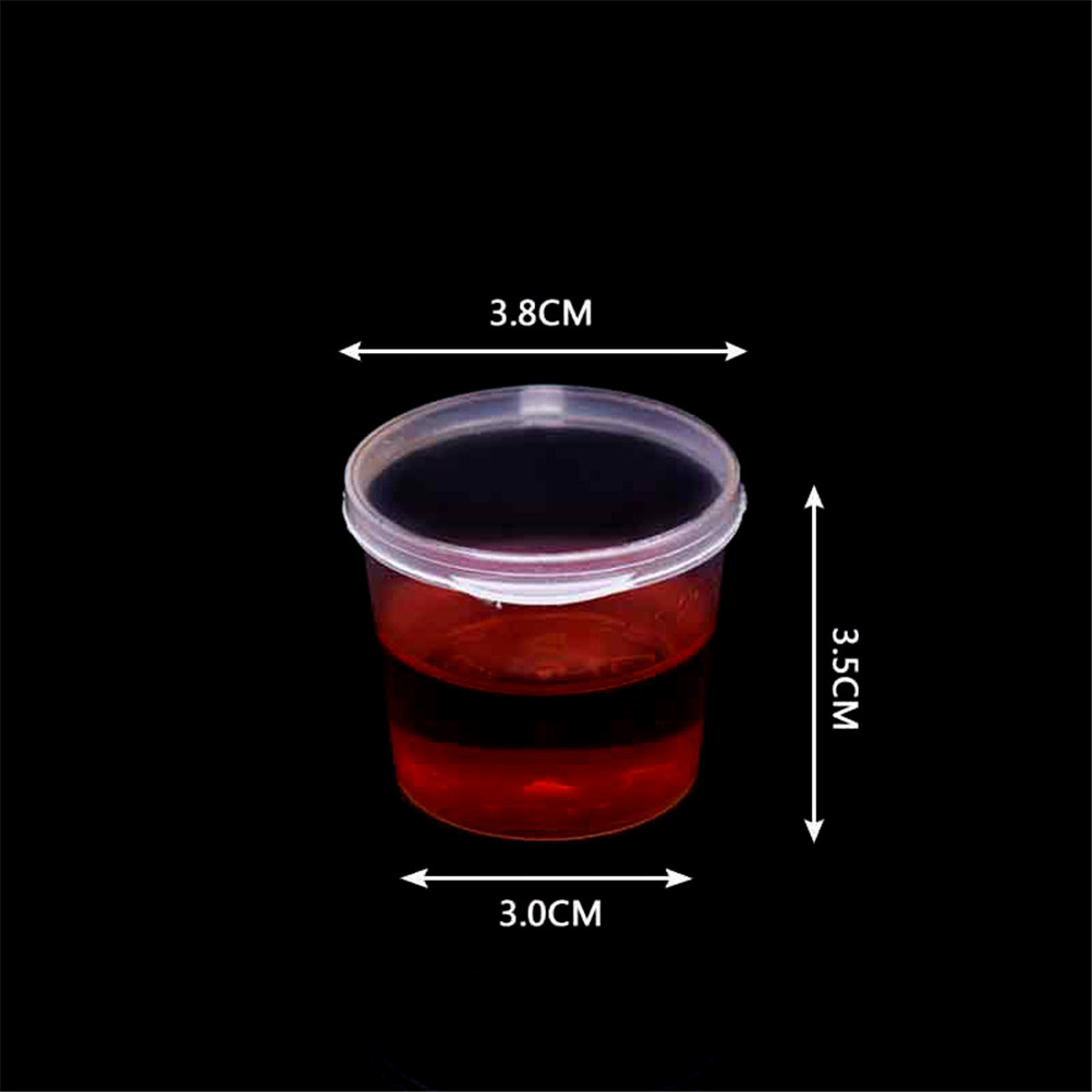 Hot 100Pcs Small Plastic Dispo - Food Storage Hot Box recension och pris