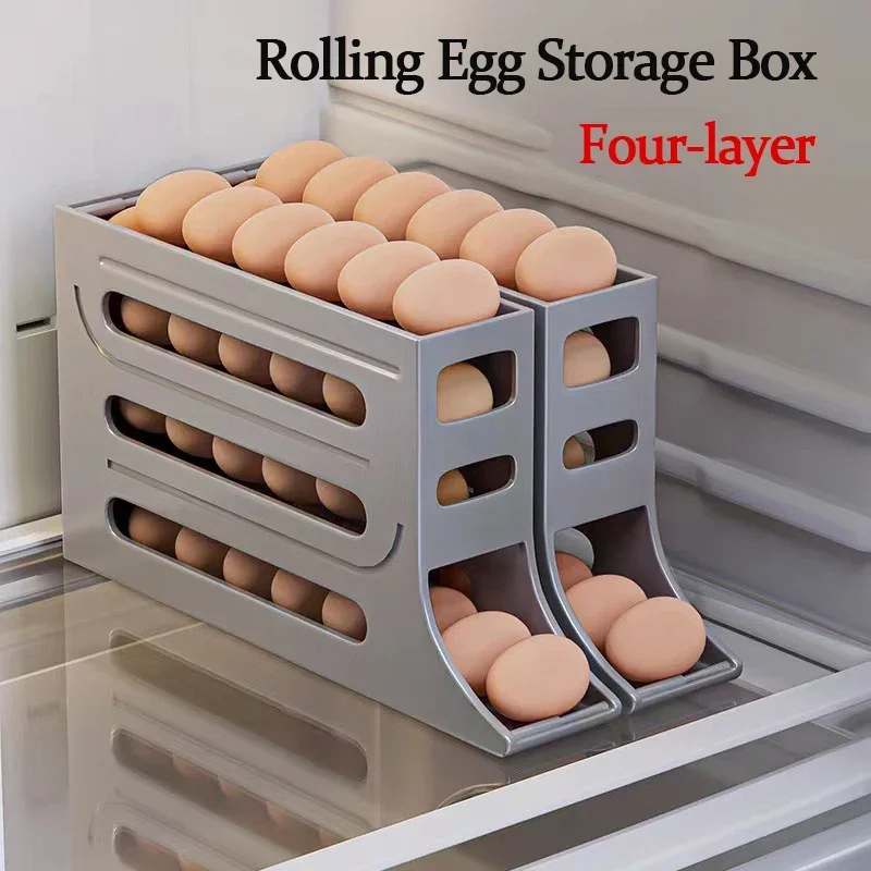 Refrigerator Egg Storage Box 4 - Egg Storage Holder recension och pris