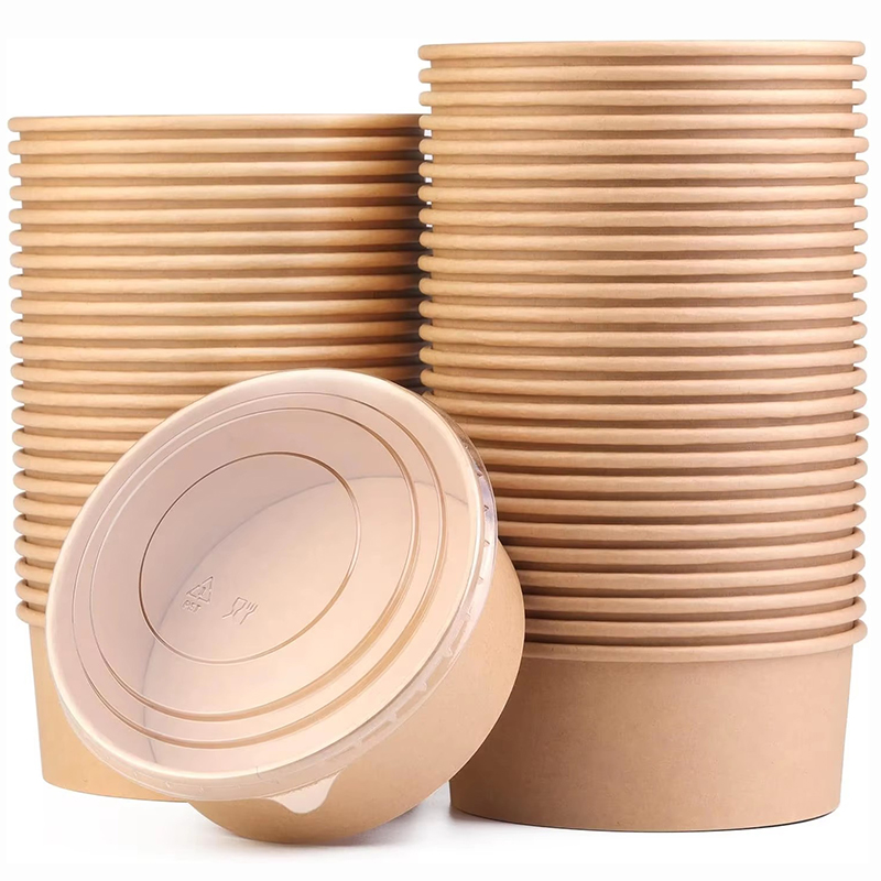 15pcs Kraft Paper Bowls, Fruit - Food Storage Hot Box recension och pris