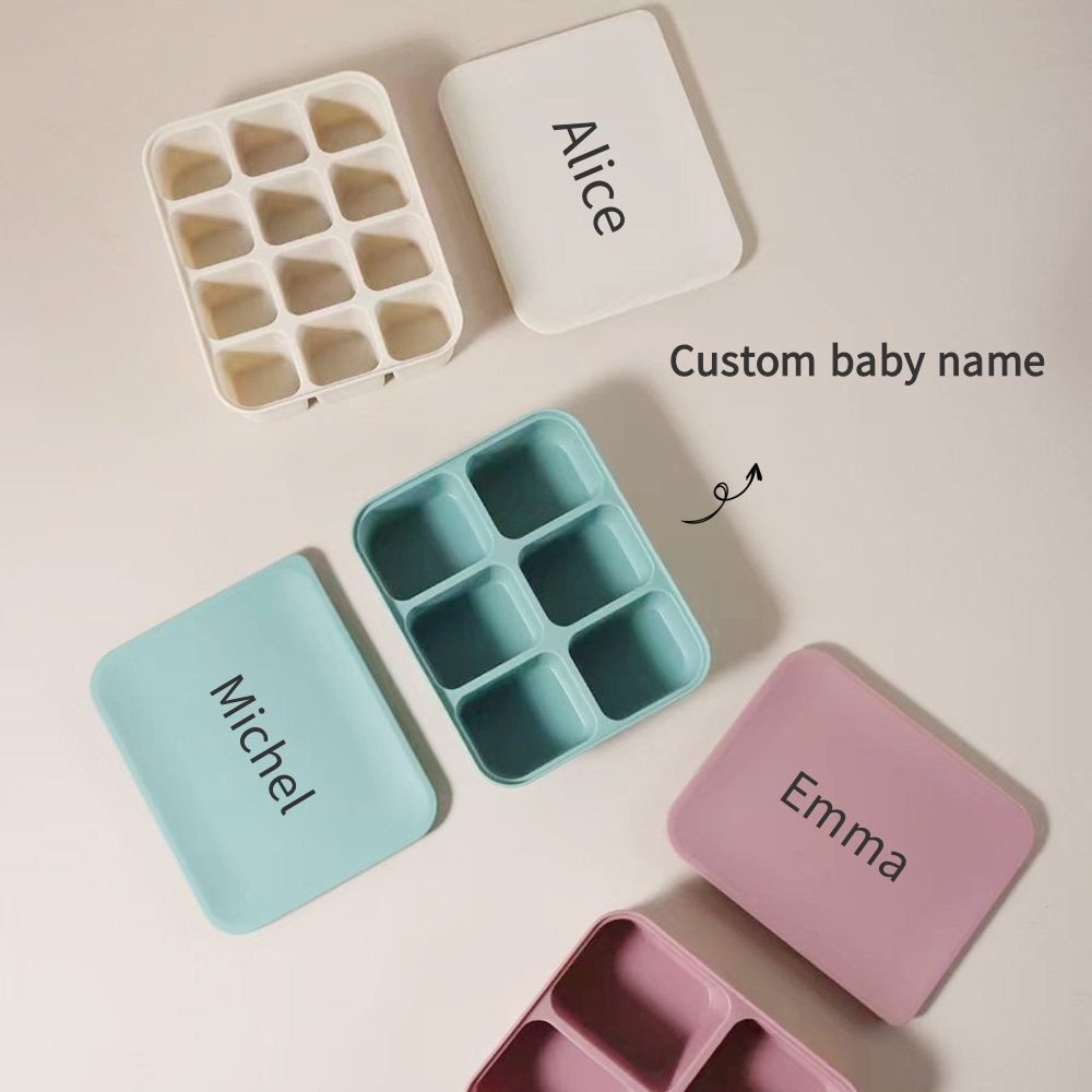 Personalized Baby Food Freezer - Food Storage Name recension och pris