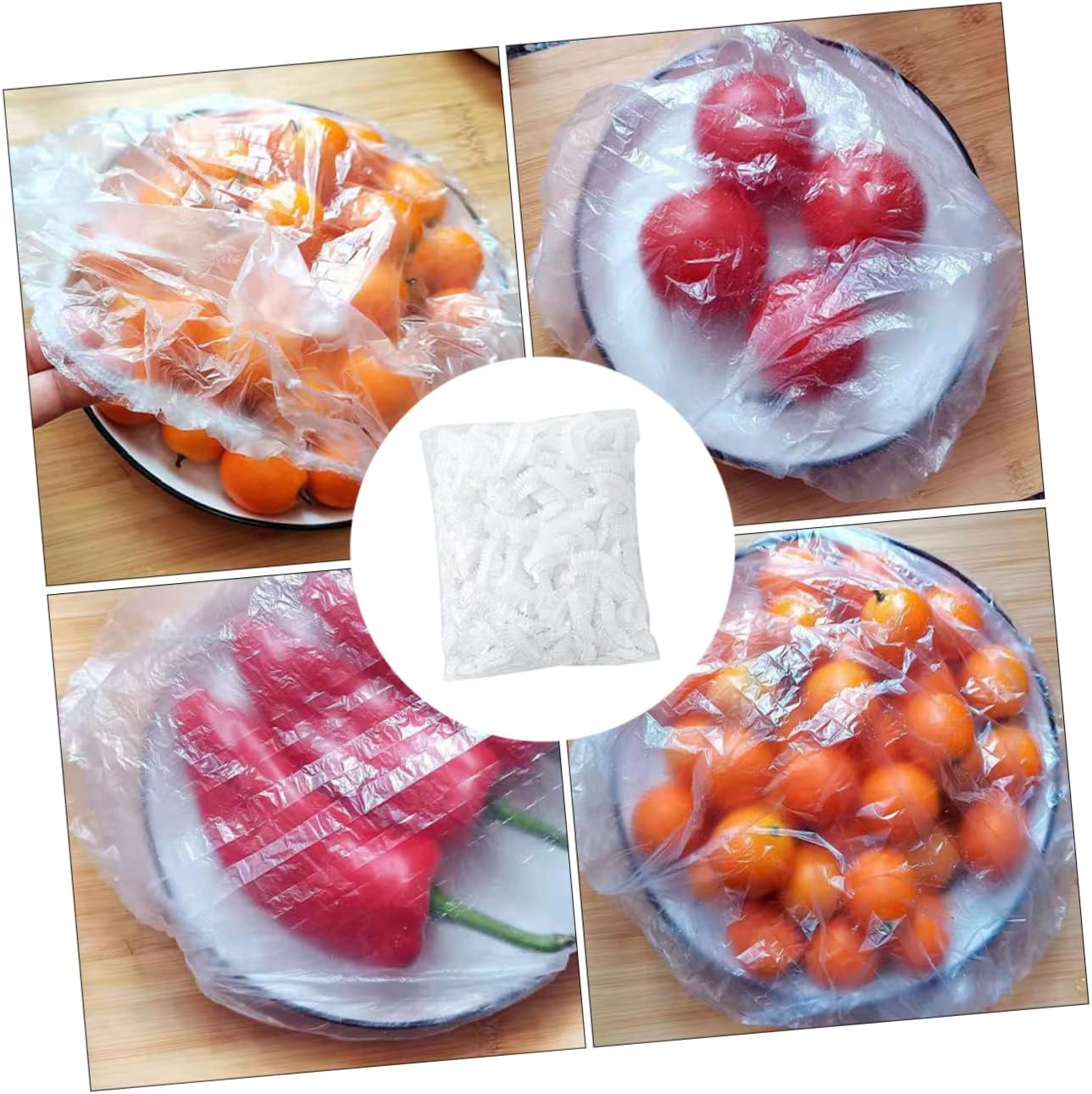 400PCS Disposable Food Covers  - Food Storage And Preservation recension och pris