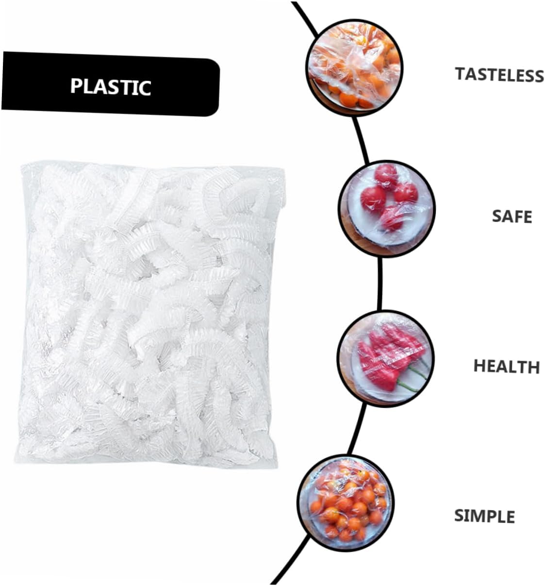 400PCS Disposable Food Covers  - Food Storage And Preservation recension och pris