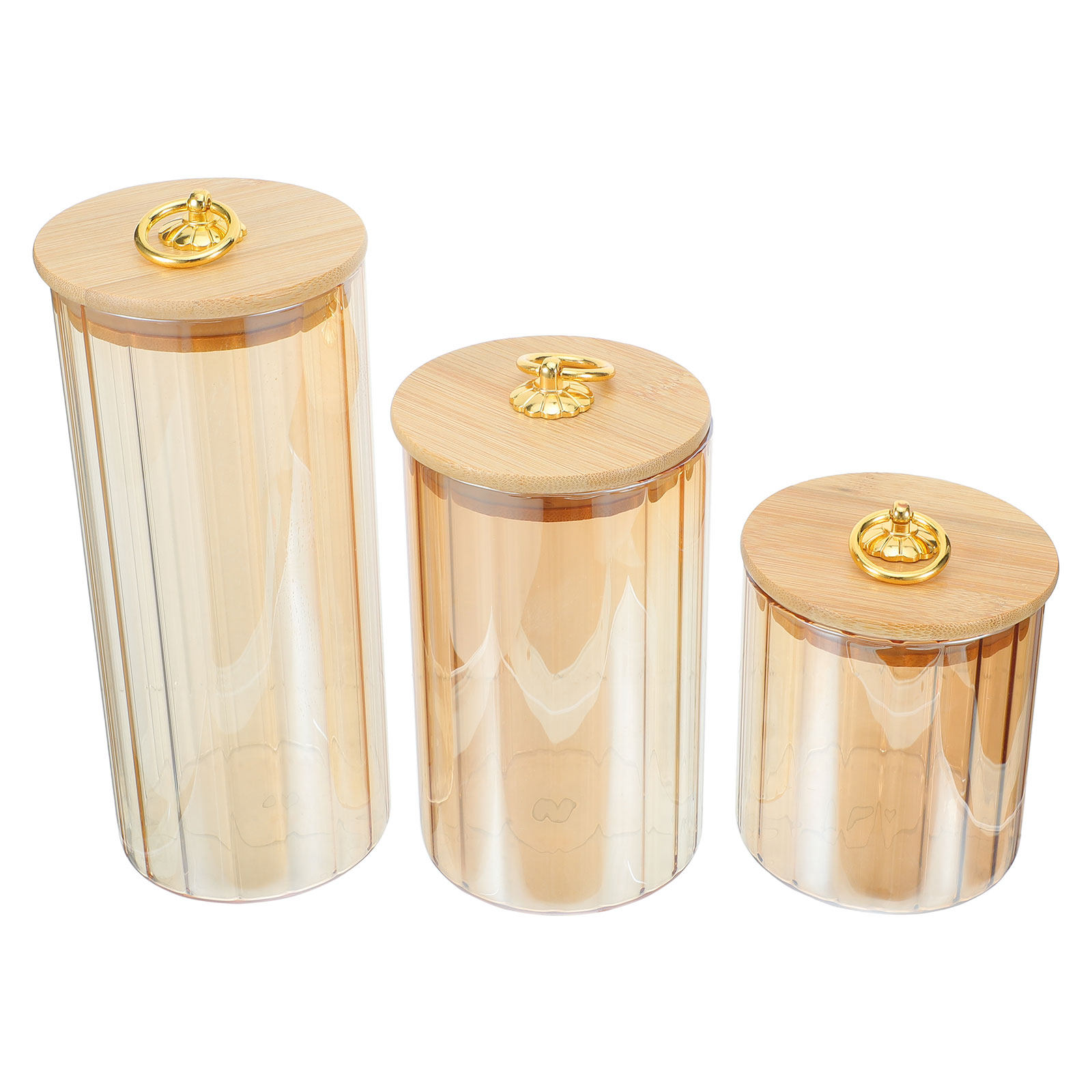 3Pcs Vintage Airtight Glass St - Airtight Cereal Jar recension och pris