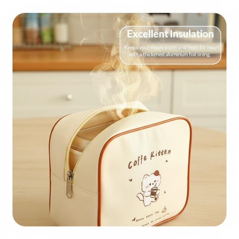 [J] Cute Cartoon Insulated Lun - Food Storage Warmer recension och pris