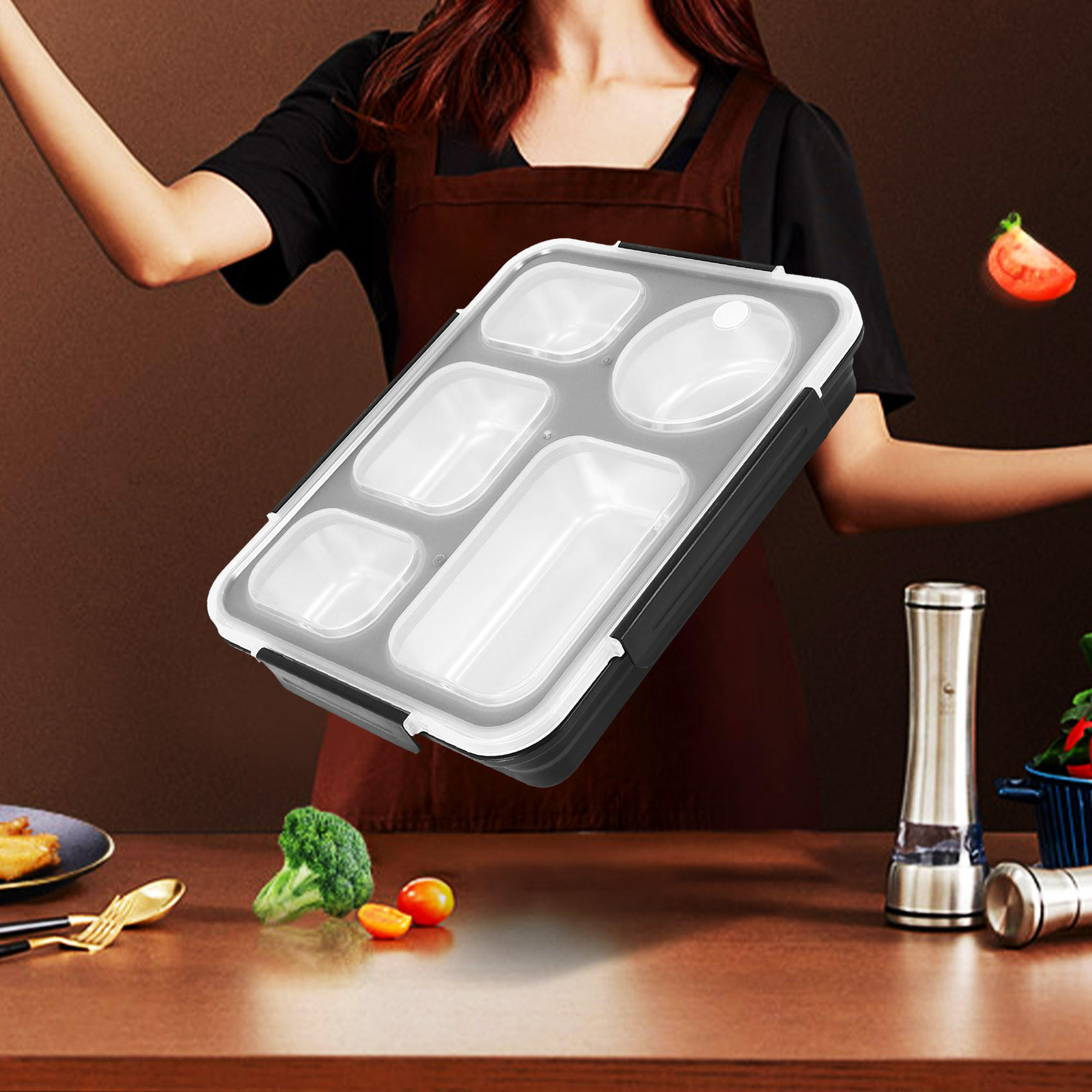 HOT-Lunch Bento Box Insulated  - Food Storage Hot Box recension och pris