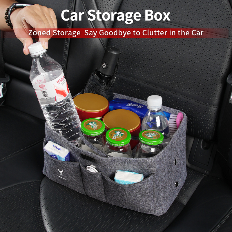 Car Felt Box With Removable Di - Food Storage With Dividers recension och pris
