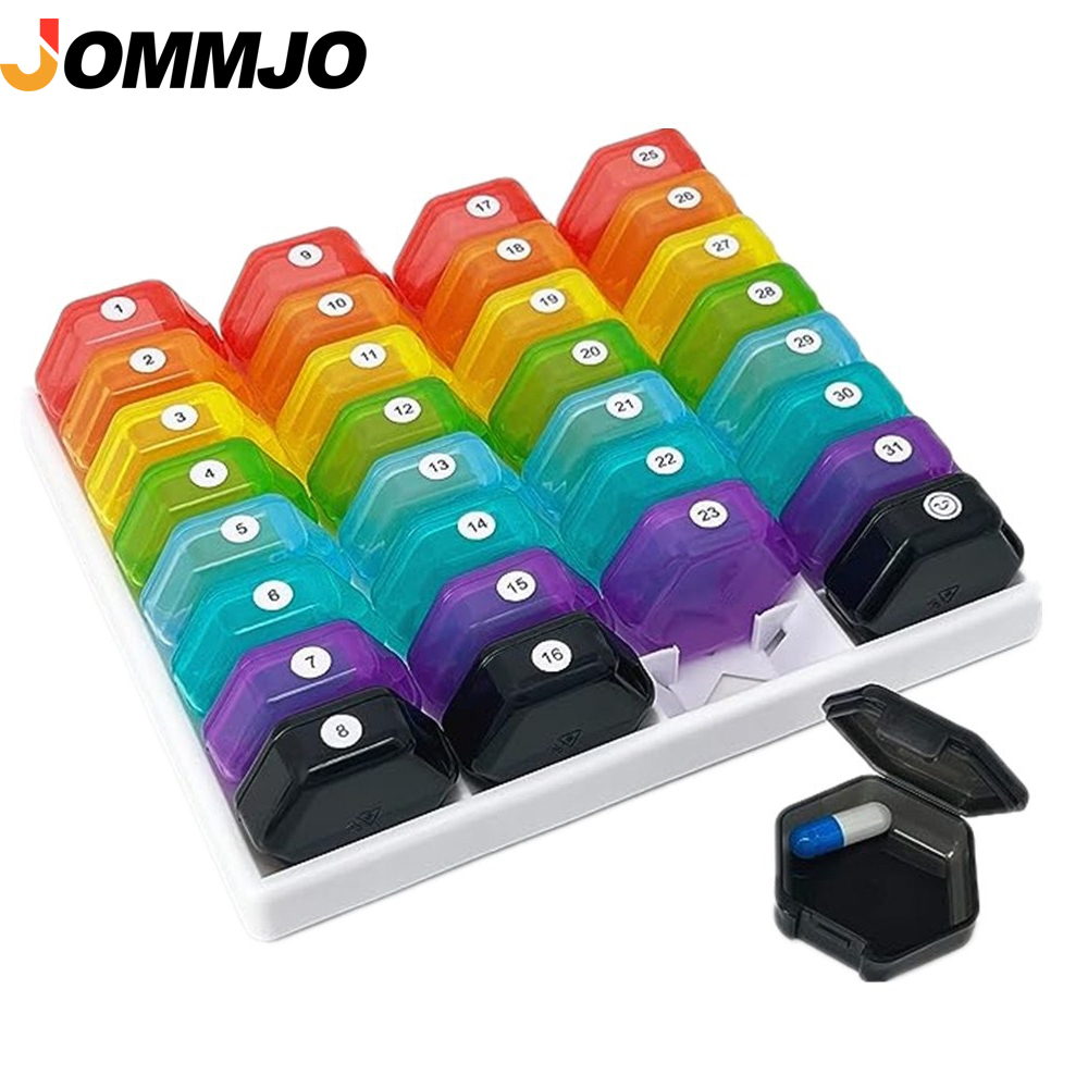 31 Day Monthly Pill Organizer  - Food Storage Unit recension och pris