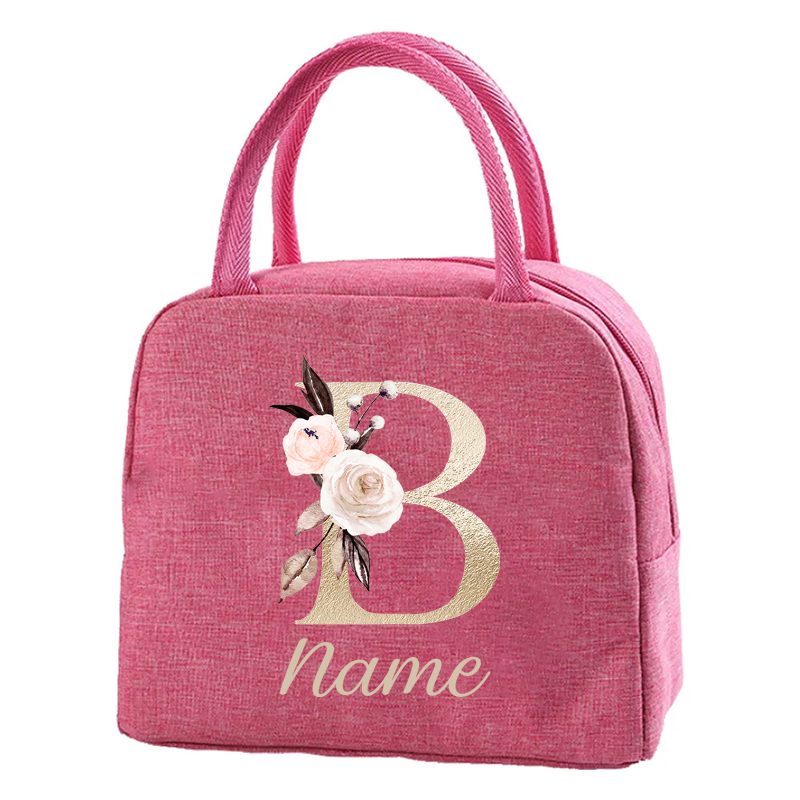 Custom Name Lunch Bag Bento Bo - Food Storage Name recension och pris