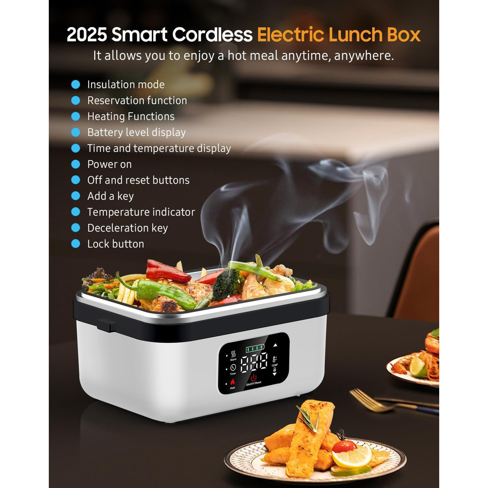 8000mAh Rechargeable Timer Aut - Food Storage Warmer recension och pris