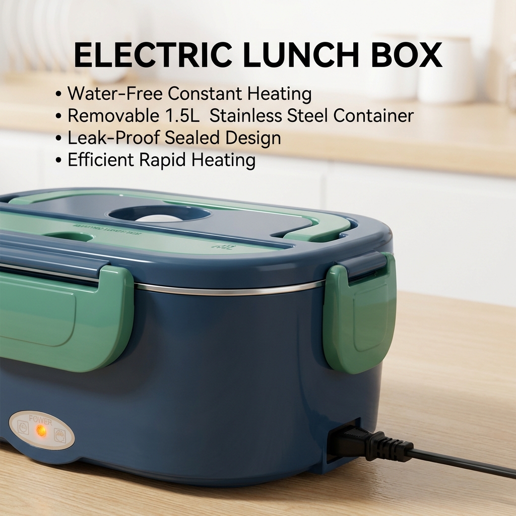 1.5L 60W Electric Portable Lun - Food Storage Warmer recension och pris