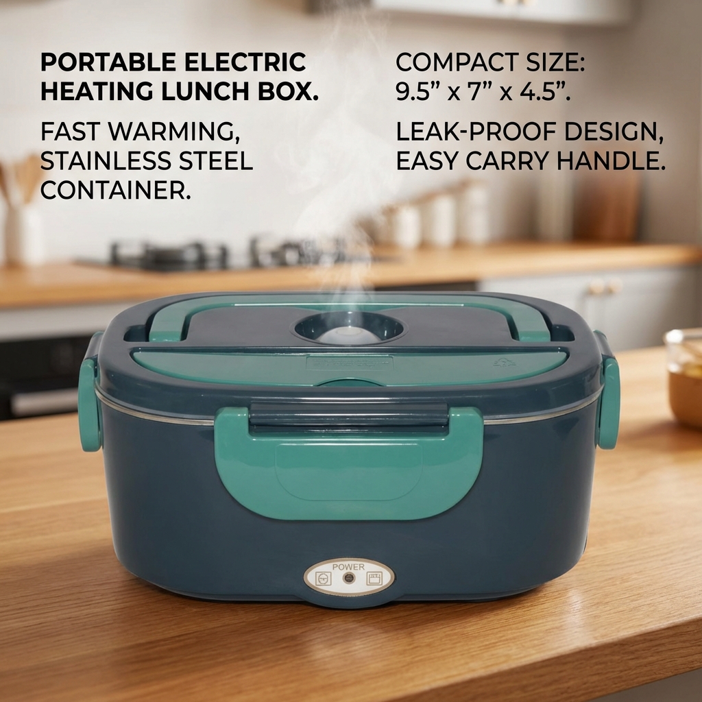 1.5L 60W Electric Portable Lun - Food Storage Warmer recension och pris