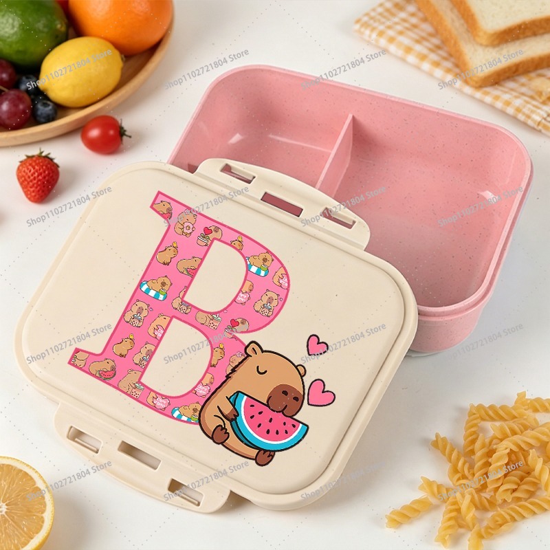 Capibara Large Capacity Bento  - Food Storage Jars Plastic recension och pris