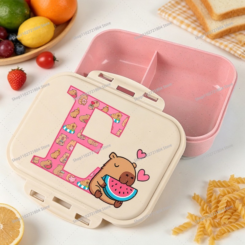 Capibara Large Capacity Bento  - Food Storage Jars Plastic recension och pris