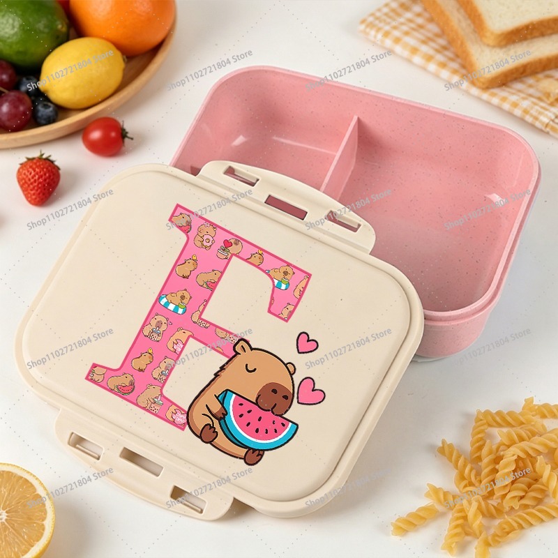 Capibara Large Capacity Bento  - Food Storage Jars Plastic recension och pris