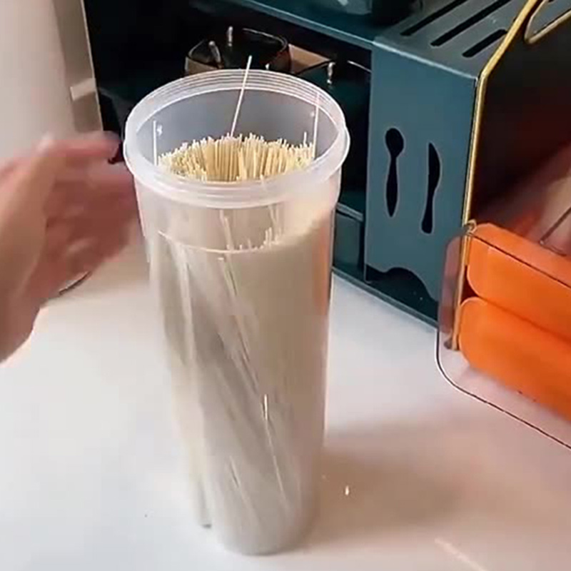 Food Grade Plastic Noodle Stor - Food Storage With Dividers recension och pris