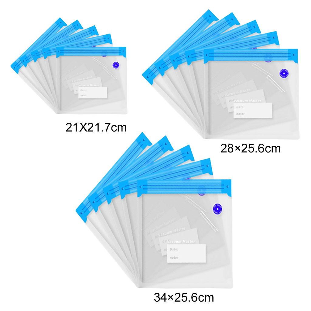5Pieces Reusable Vacuum Food S - Food Storage Reusable Bags recension och pris