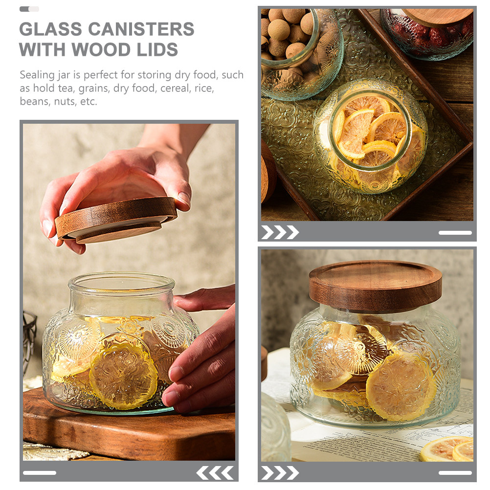 Airtight Glass Food Container  - Airtight Cereal Jar recension och pris