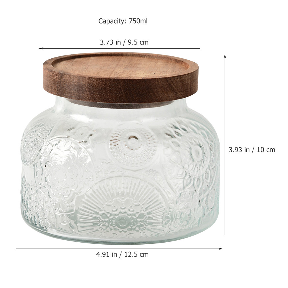 Airtight Glass Food Container  - Airtight Cereal Jar recension och pris