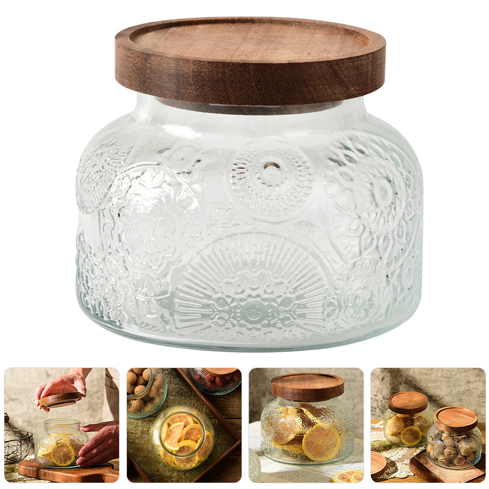 Airtight Glass Food Container  - Airtight Cereal Jar recension och pris