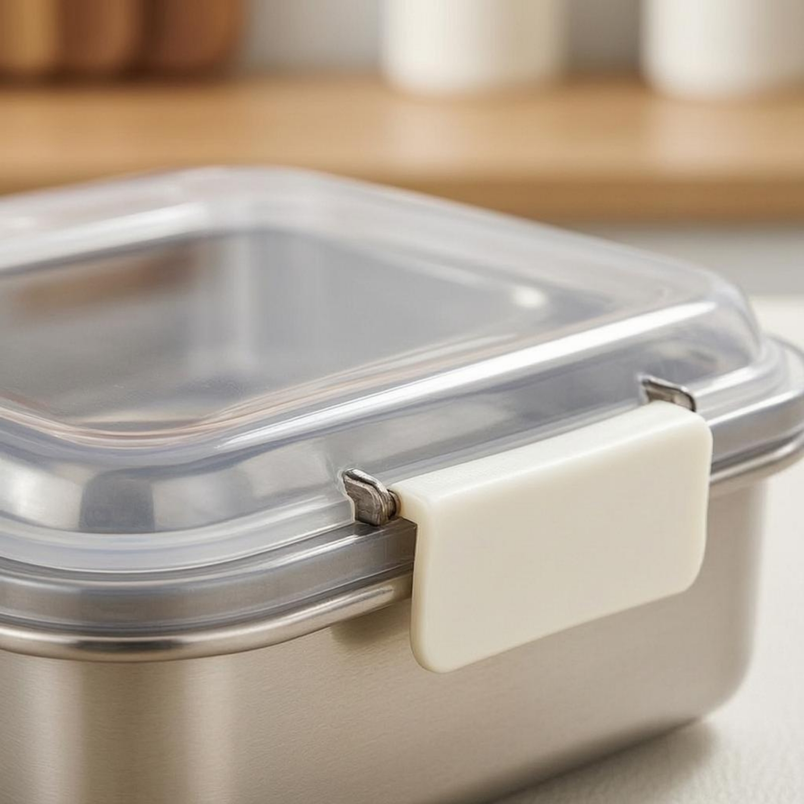 Stainless Steel Food Storage C - Food Storage And Preservation recension och pris