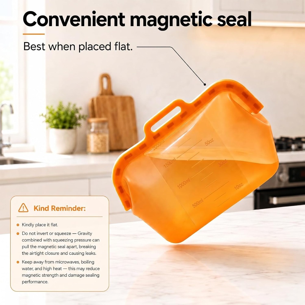 Reusable Silicone Food Storage - Food Storage Reusable Bags recension och pris