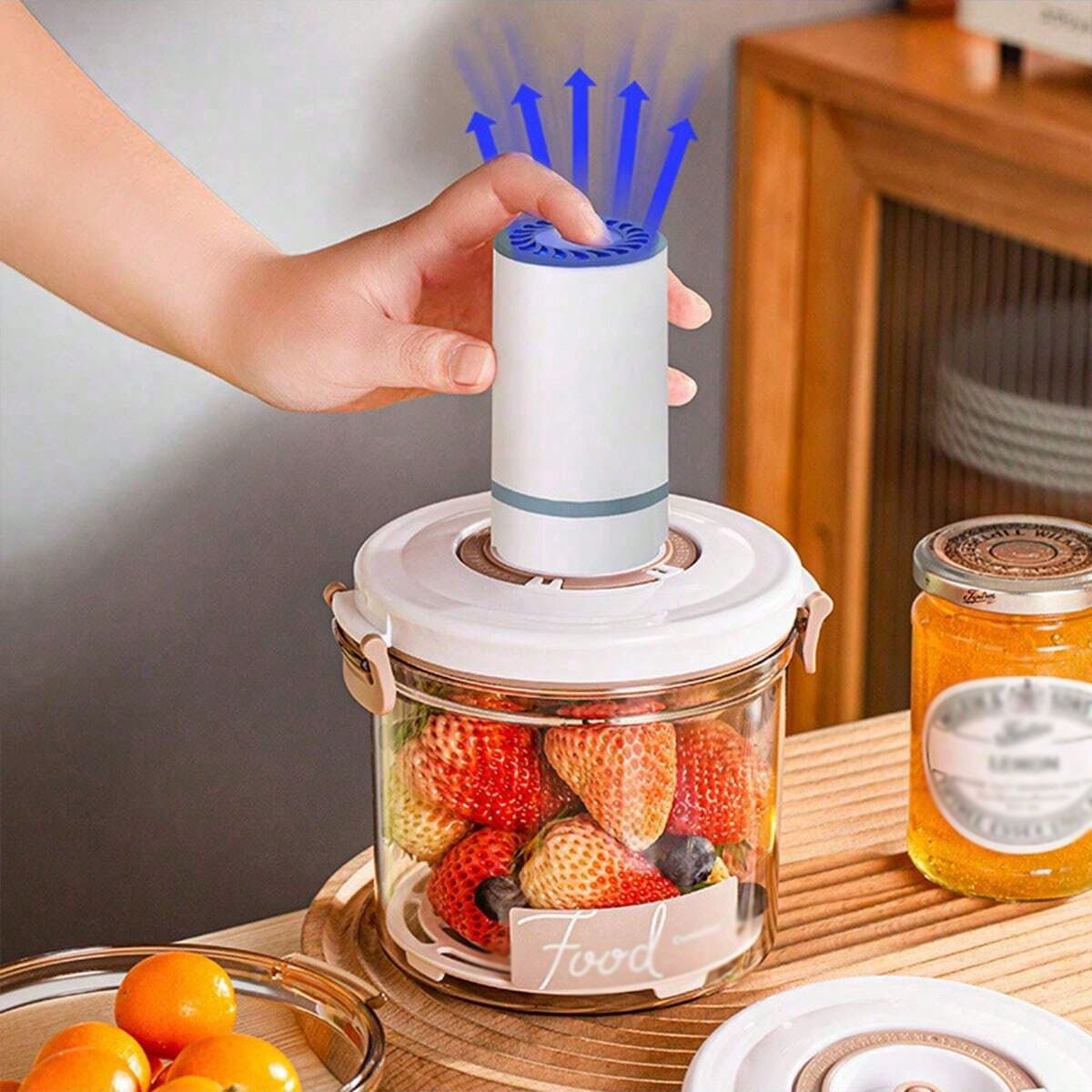 1 Kitchen Food Grade Vacuum Se - Food Storage And Preservation recension och pris