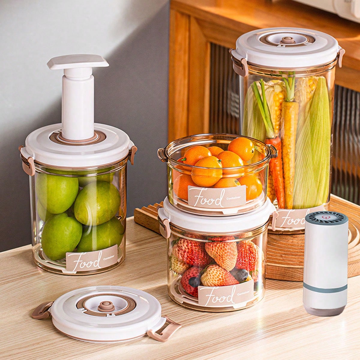1 Kitchen Food Grade Vacuum Se - Food Storage And Preservation recension och pris