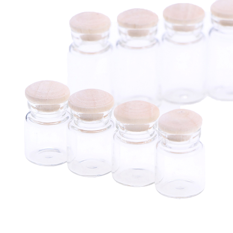 4PCS Dollhouse Miniature Trans - Food Storage Jars Plastic recension och pris