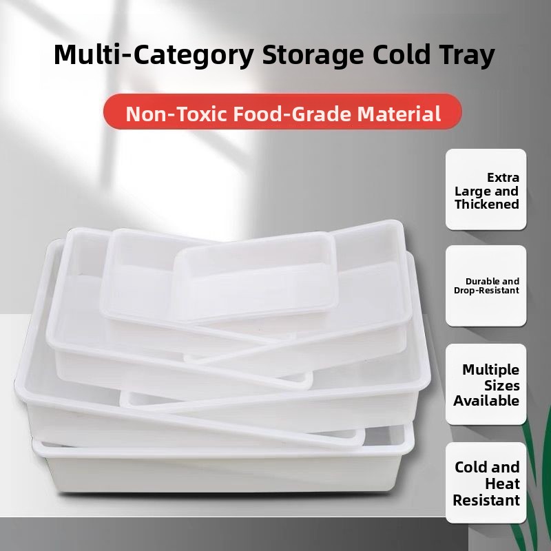 White Plastic Box Rectangular  - Food Storage Hot Box recension och pris