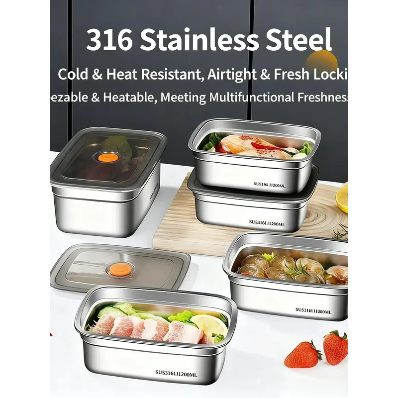 Large Capacity Stainless Steel - Food Storage Cabinet recension och pris
