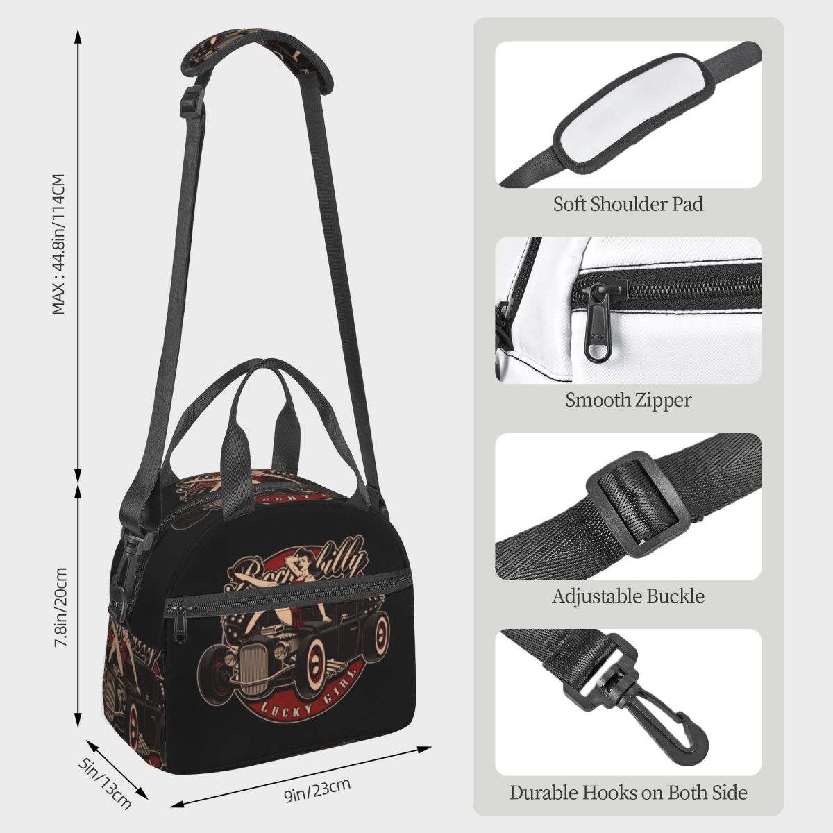 Rockabilly Hot Rod Pin Up Insu - Food Storage Hot Box recension och pris