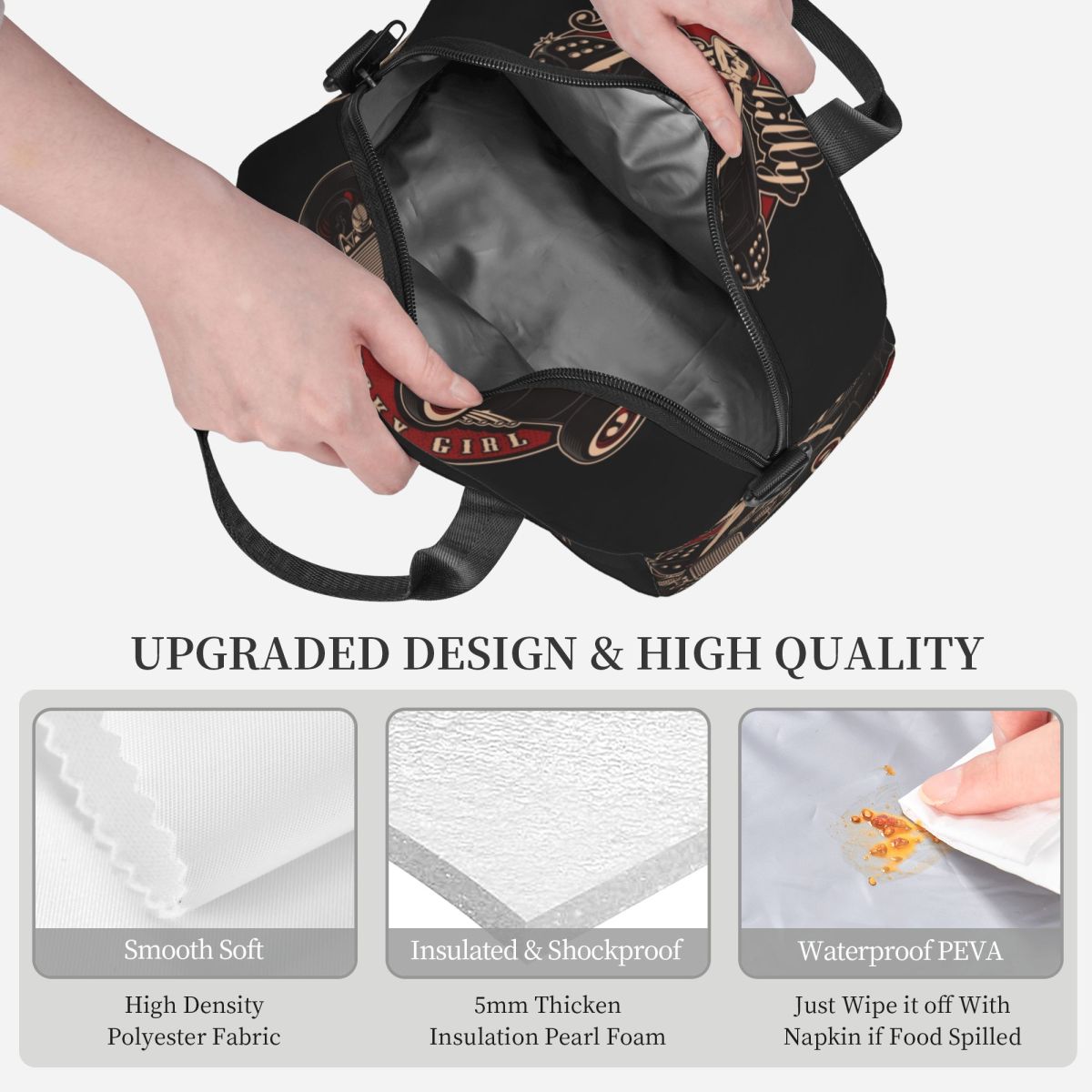Rockabilly Hot Rod Pin Up Insu - Food Storage Hot Box recension och pris