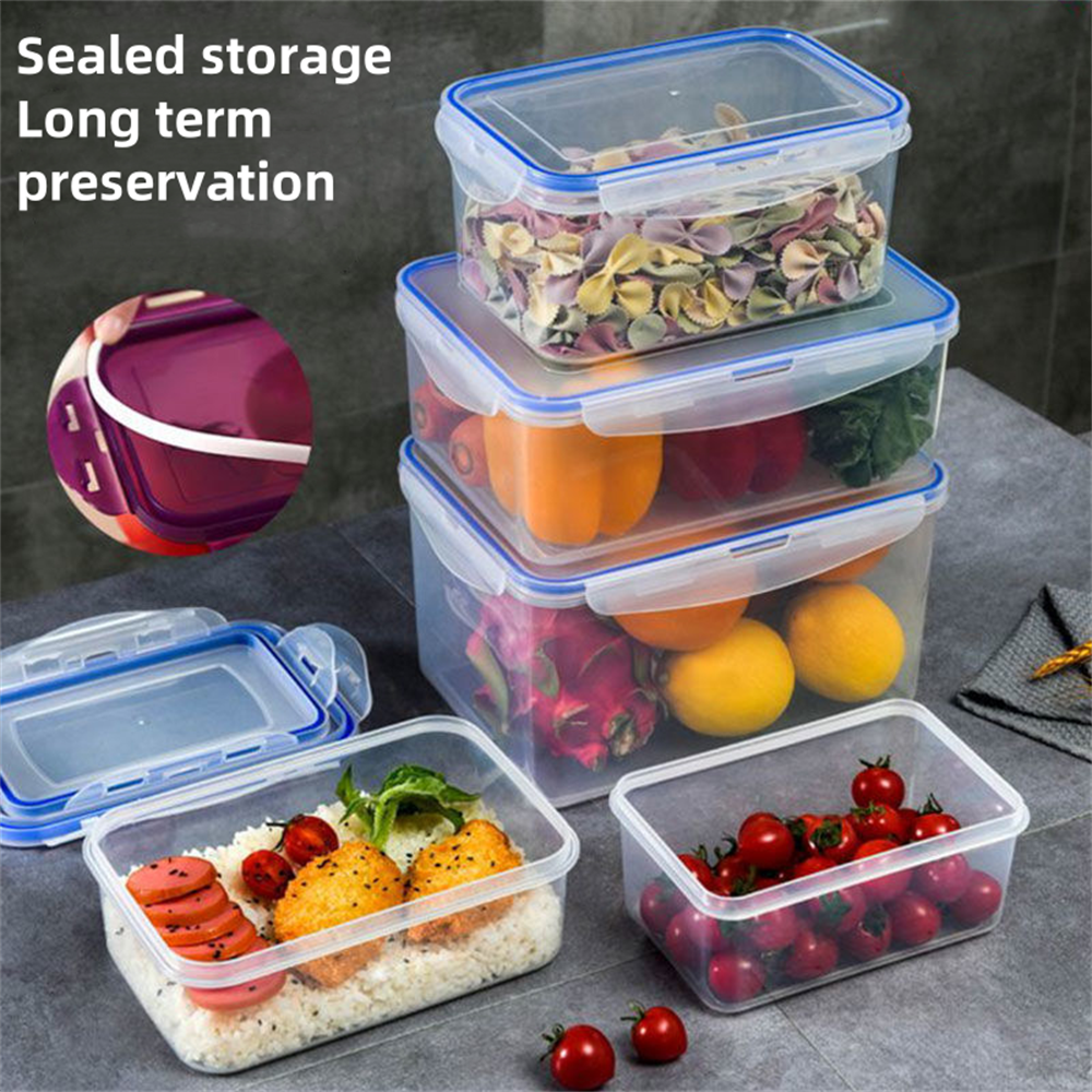 1/4pack Food Storage Container - Food Storage Jars Plastic recension och pris