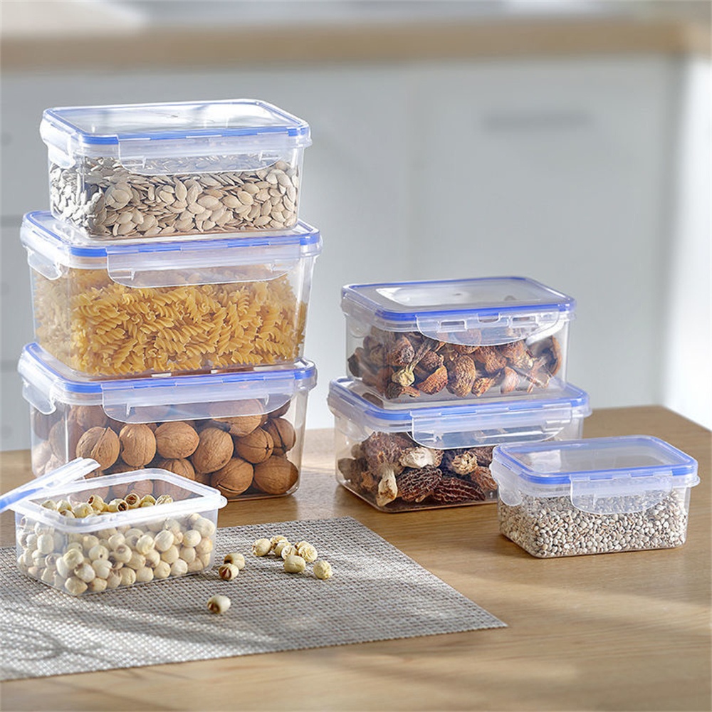 1/4pack Food Storage Container - Food Storage Jars Plastic recension och pris