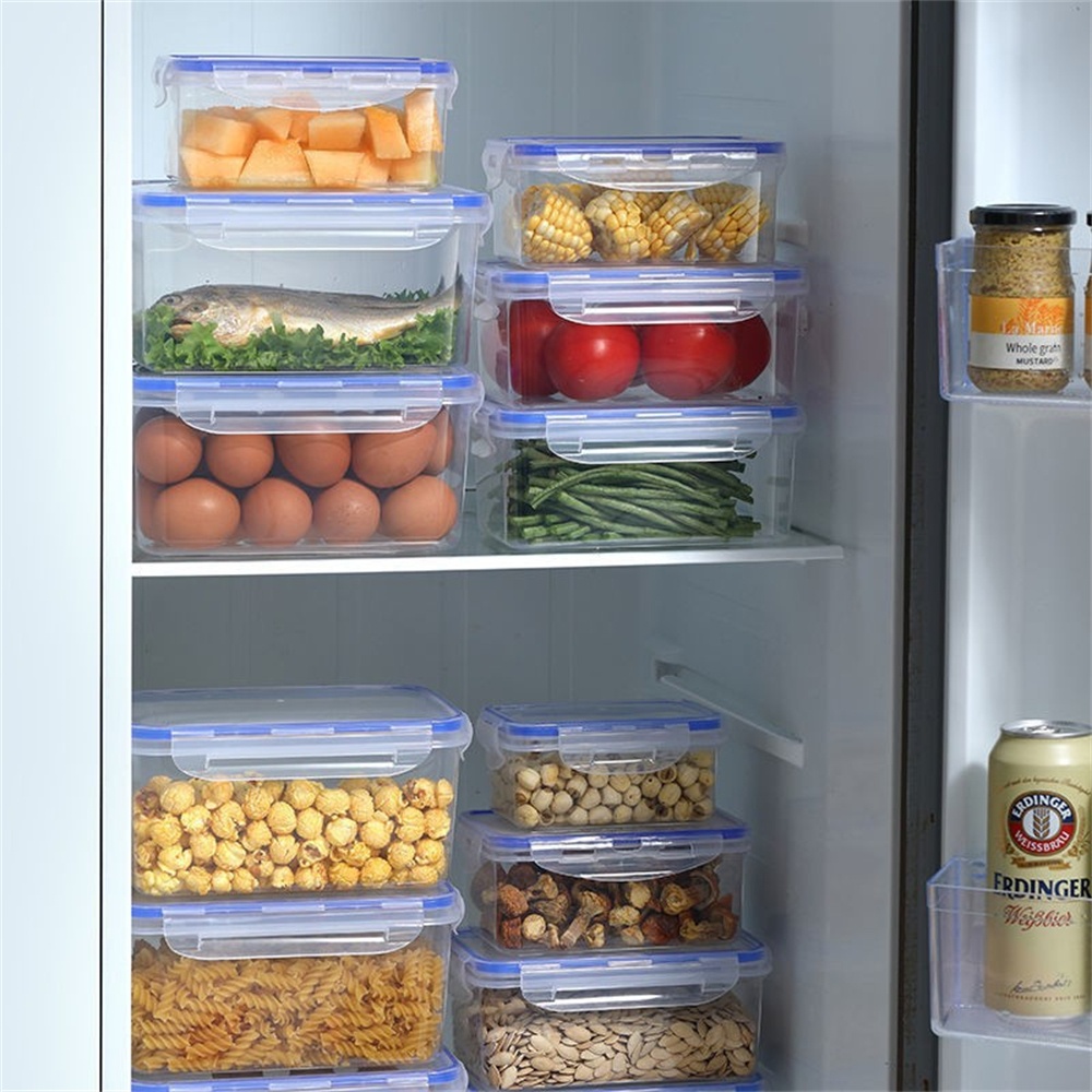 1/4pack Food Storage Container - Food Storage Jars Plastic recension och pris